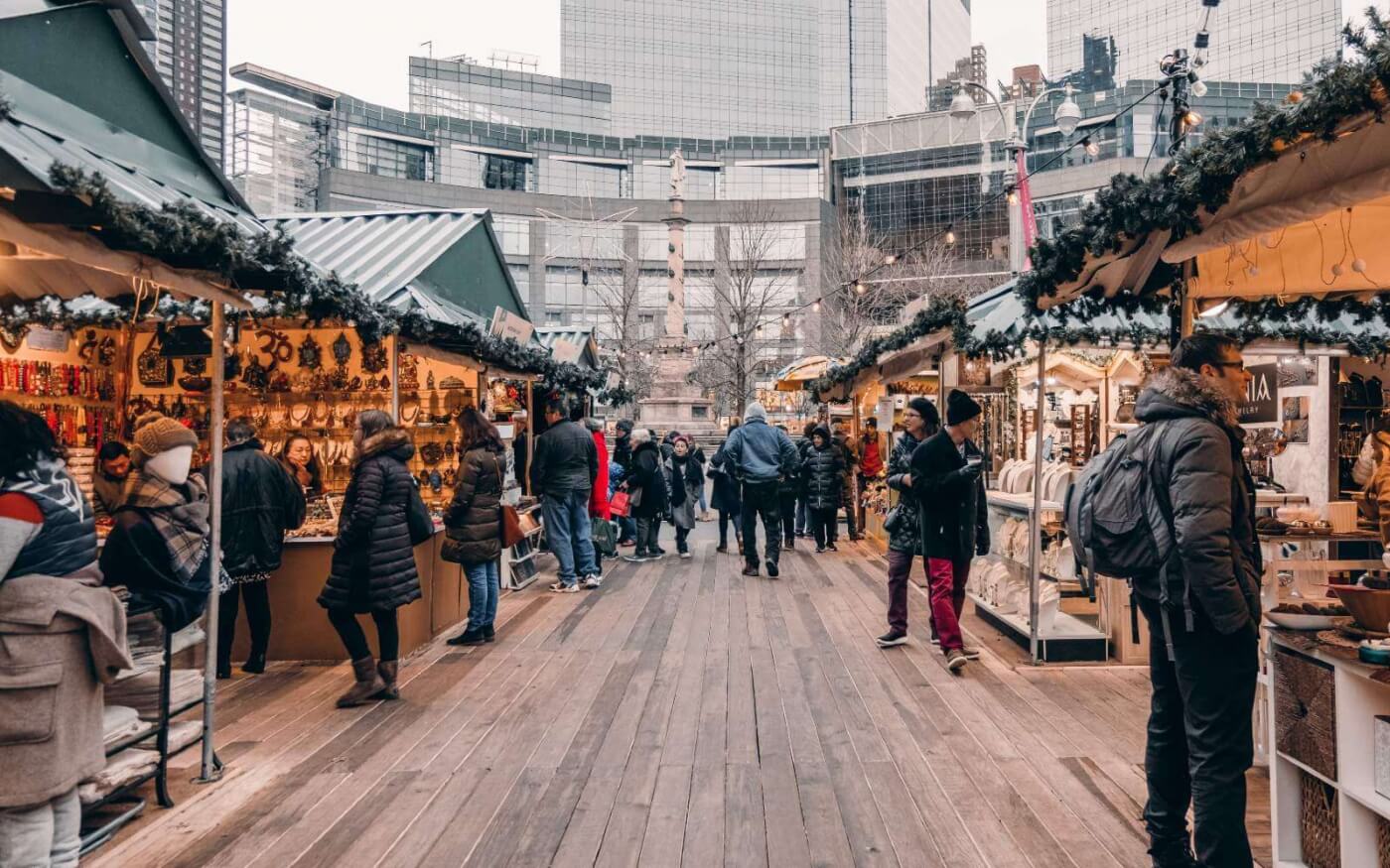 Weihnachtsmarkt in Vancouver