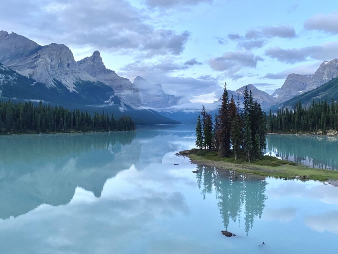 Maligne Lake Jasper Nationalpark, Kanada Rundreise in 3 Wochen